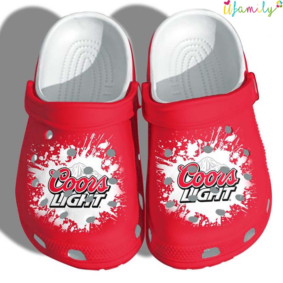 Coors Light Beer Lover Crocs