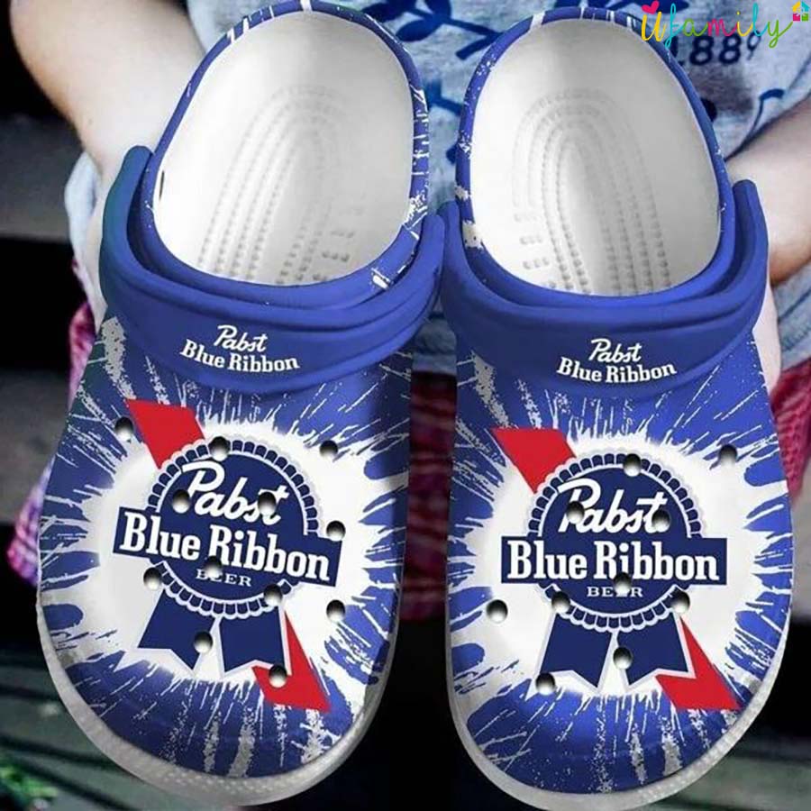 Pabst Blue Ribbon Beer Crocs