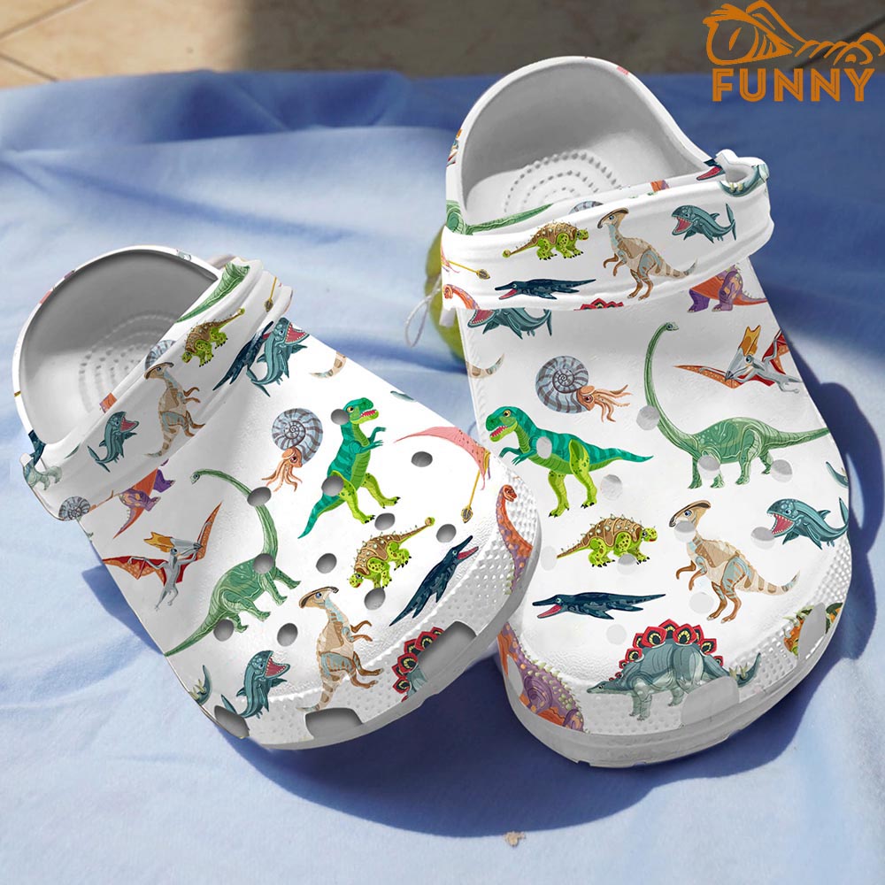 Adult Dinosaur Crocs