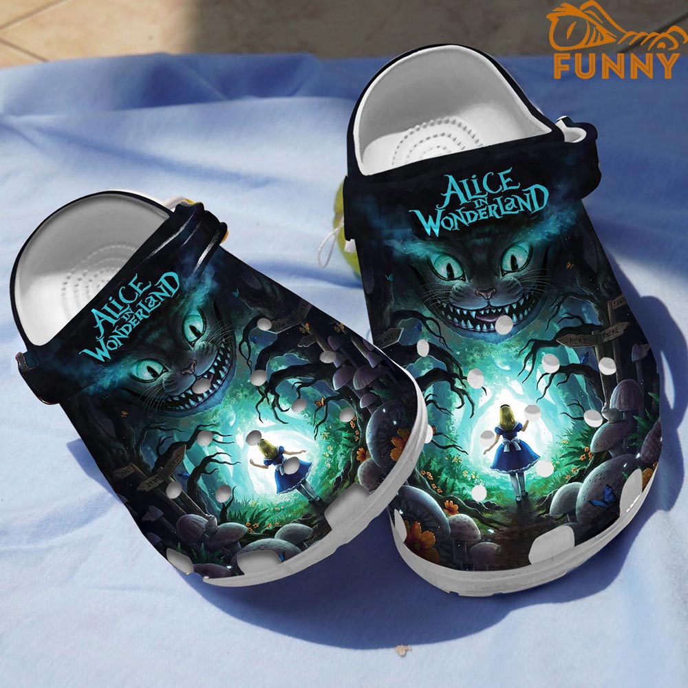 Alice In WonderLand Cat Crocs