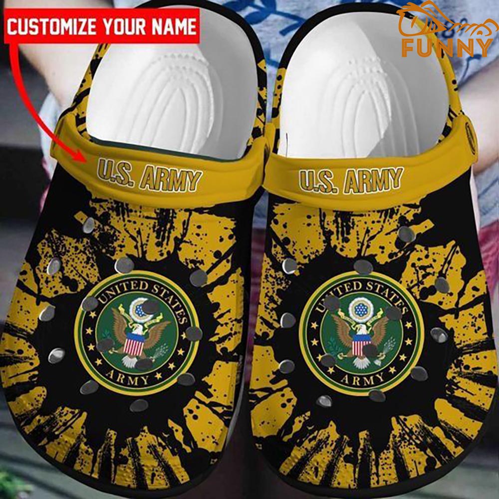 Custom United States Army Crocs