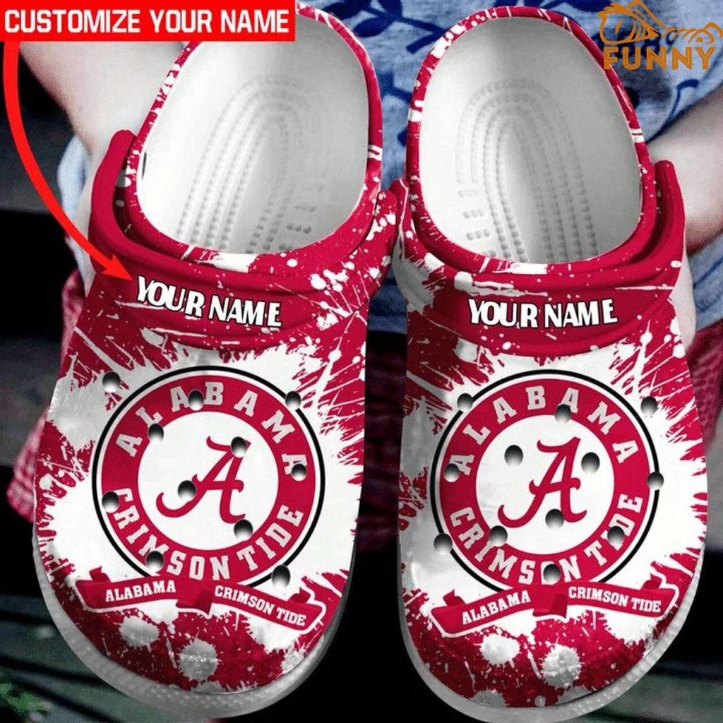 Customize Alabama Crimson Tide Crocs