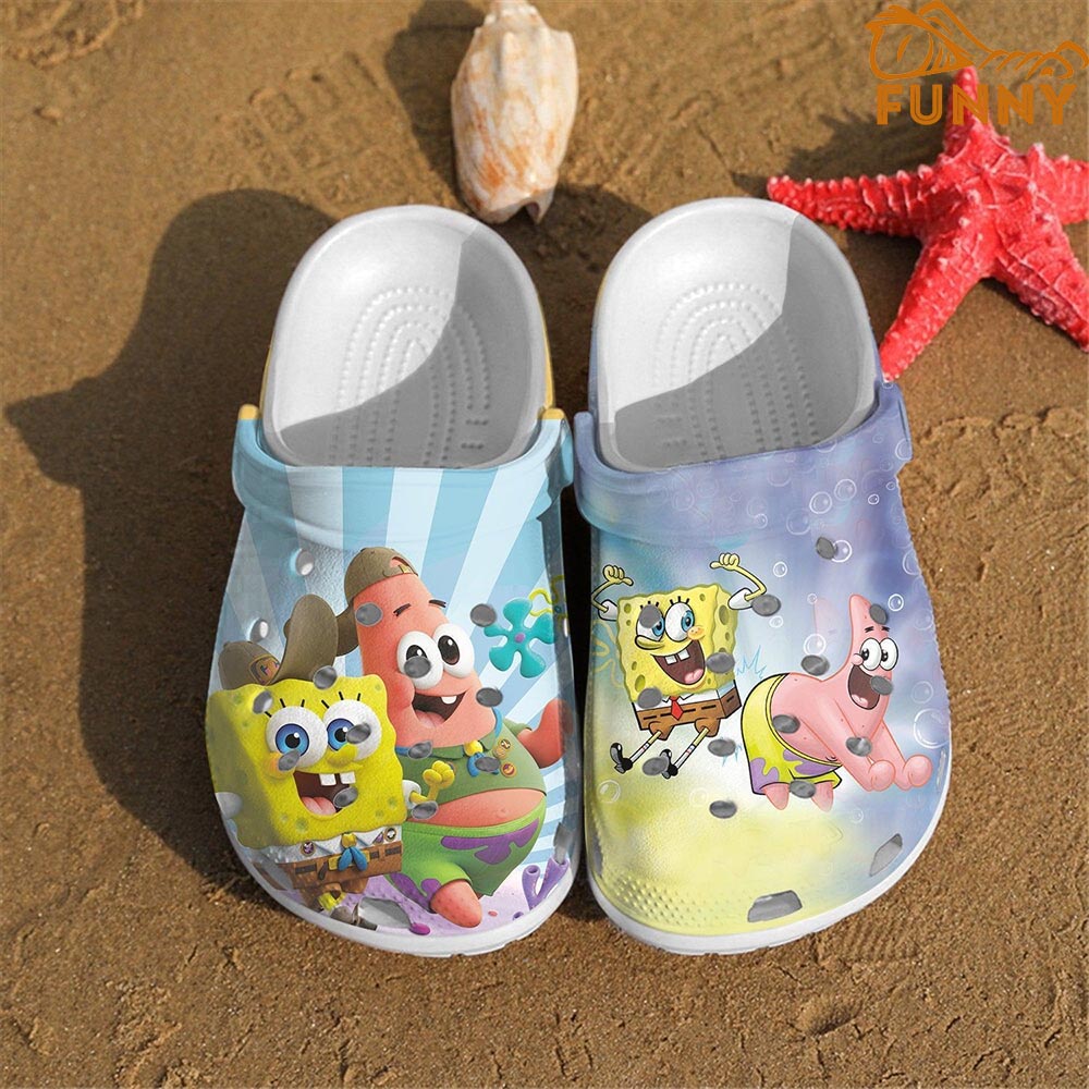 Funny SpongeBob Cartoon Crocs