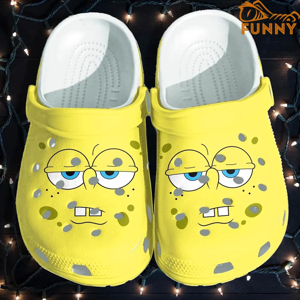 Funny SpongeBob SquarePants Cartoon Crocs