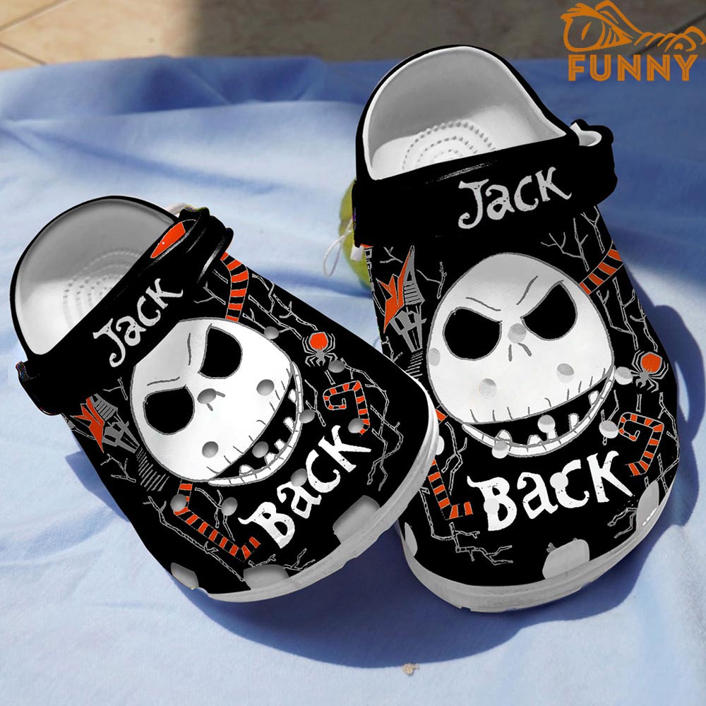 Nightmare Jack Is Back Halloween Crocs