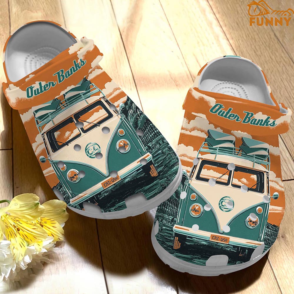 Outer Banks Vw Croc ,Gift For Camper Van