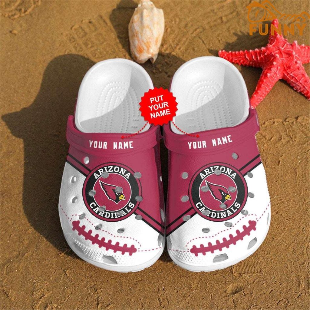 Personalized Arizona Cardinals Crocs Crocband Shoes