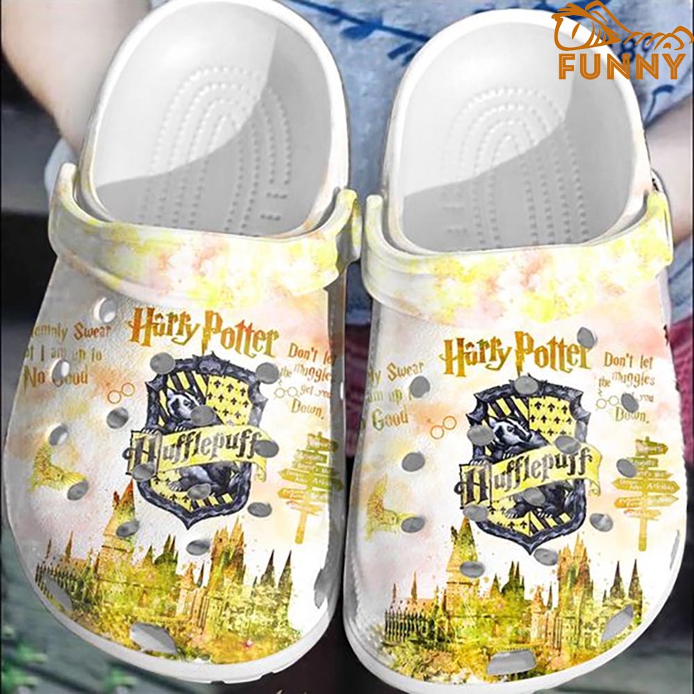 Hufflepuff Harry Potter Crocs