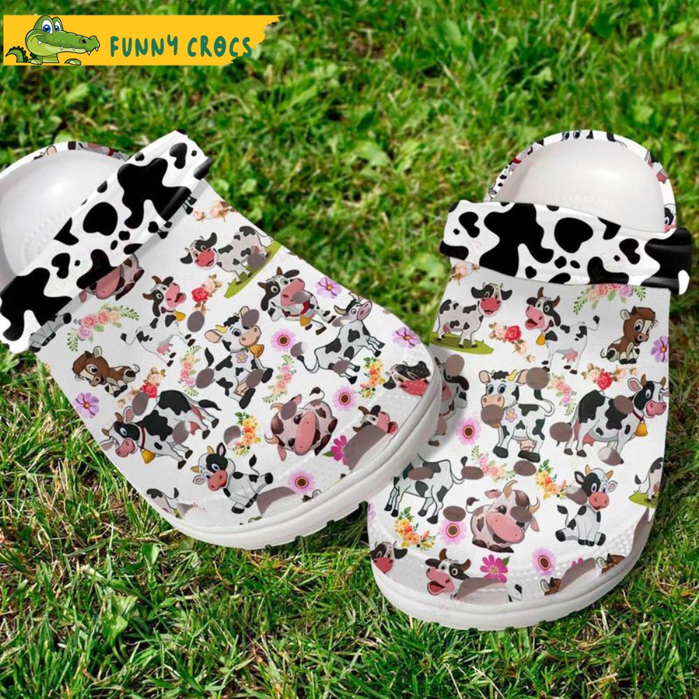 Kawaii Cow Crocs