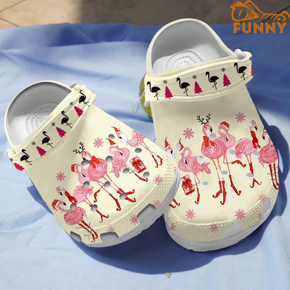 Valentine Day For Flamingo Crocs