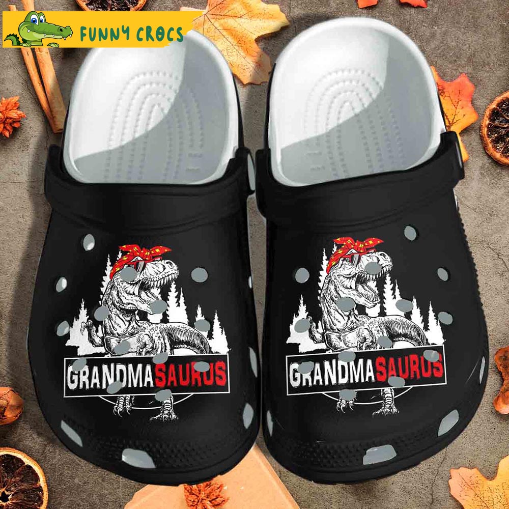 Grandmasaurus T-Rex Jurassic Park Crocs