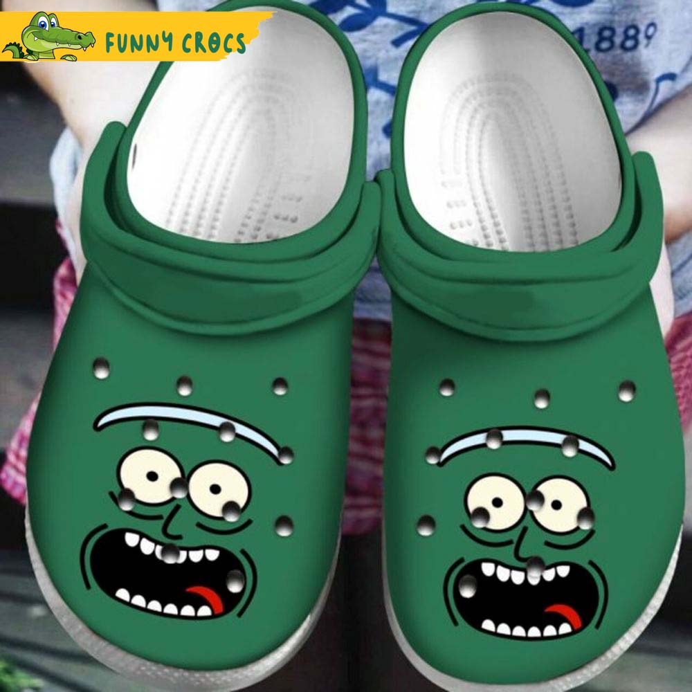 Pickle Cartoon Rick And Morty Adults Crocs