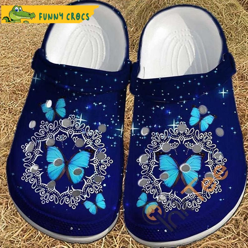 Butterfly Crocs Women