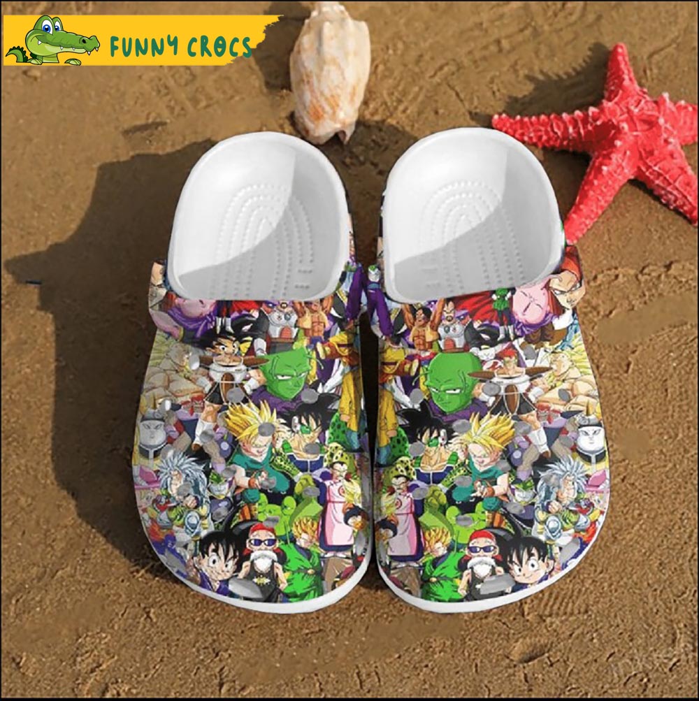 Dragon Ball Z Pattern Crocs Crocband