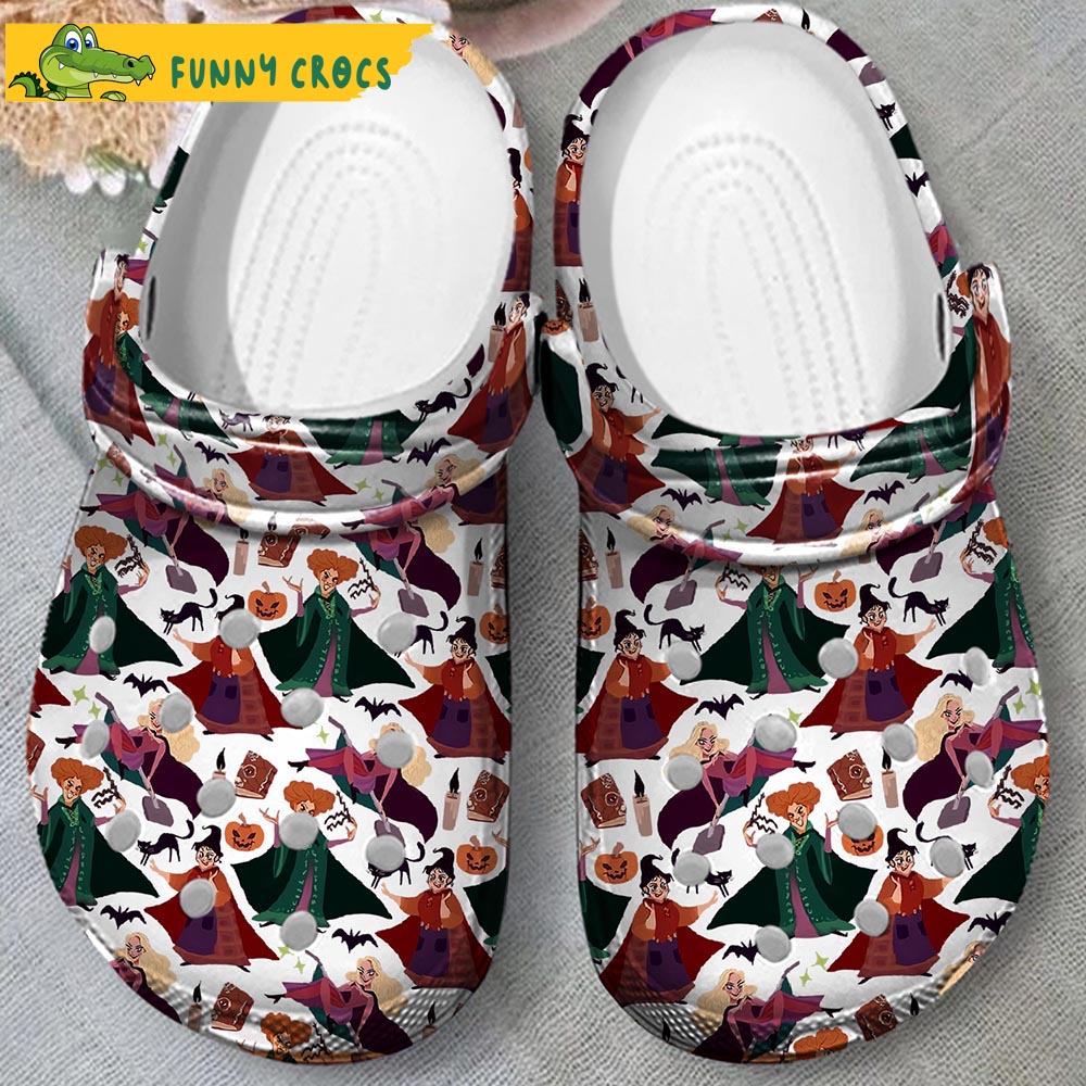 Funny Hocus Pocus Halloween Crocs Shoes