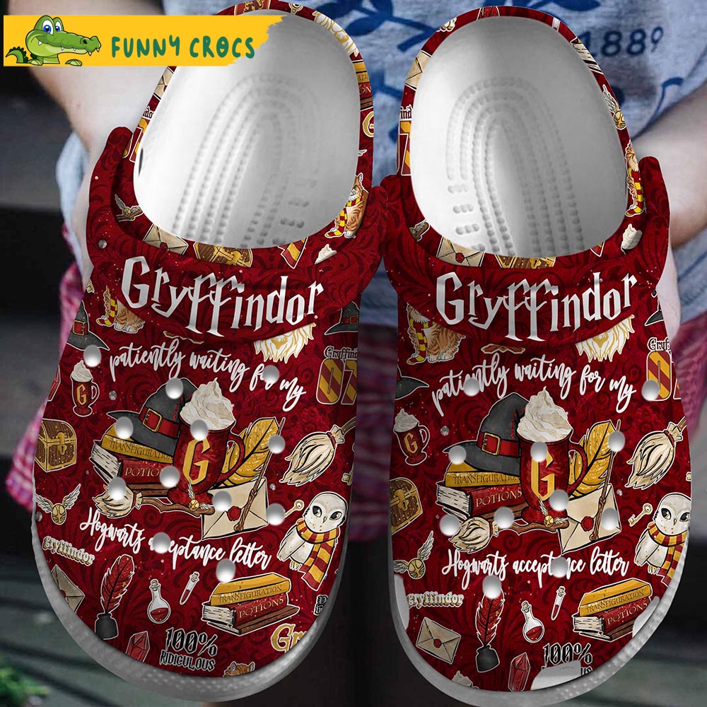 Gryffindor House Harry Potter Crocs Shoes