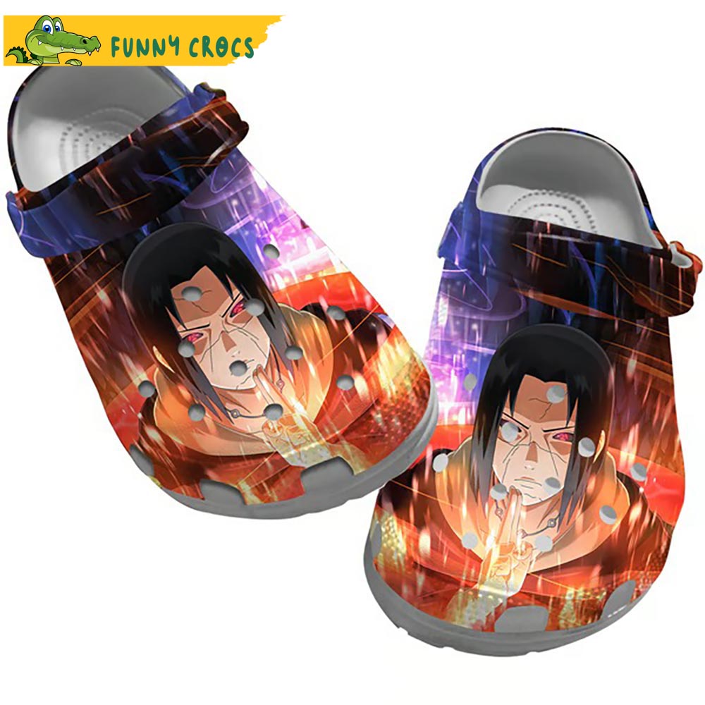 Itachi Uchiha Naruto Crocs