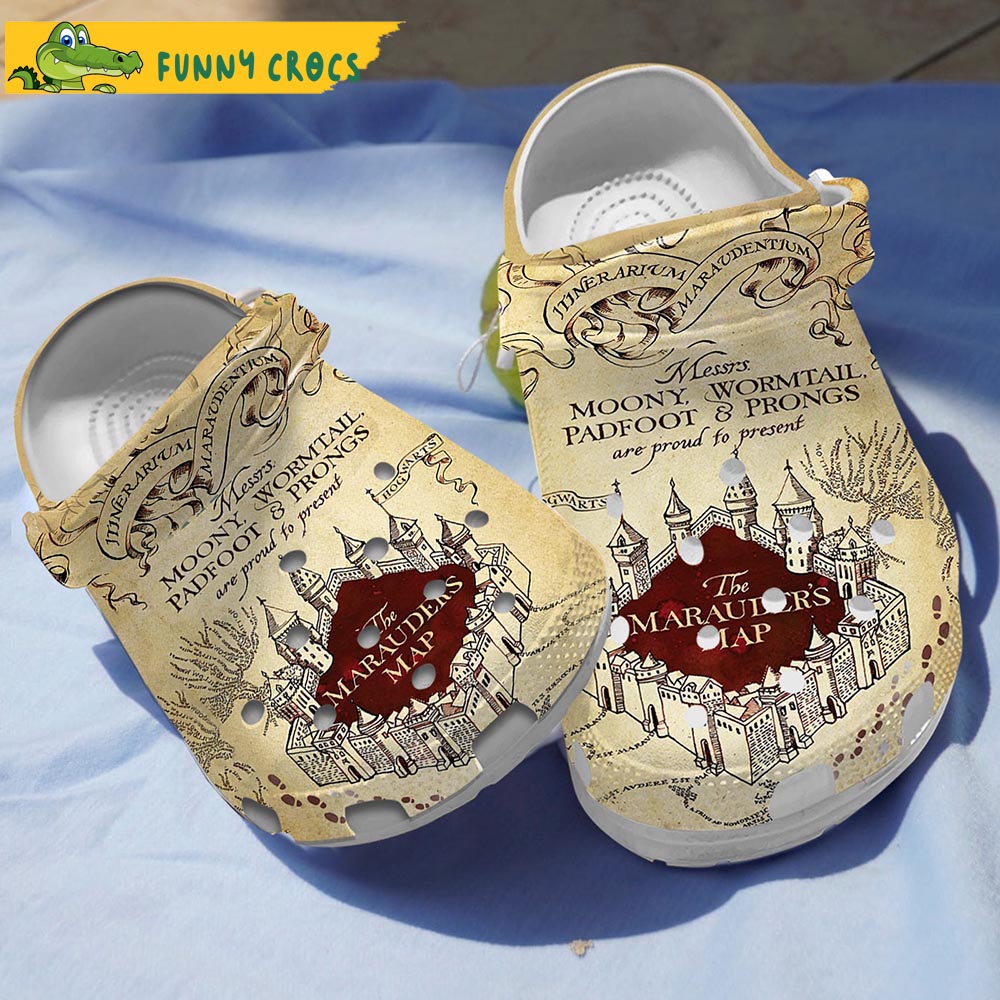 Moony Wormtail Padfoot And Prongs Harry Potter Crocs