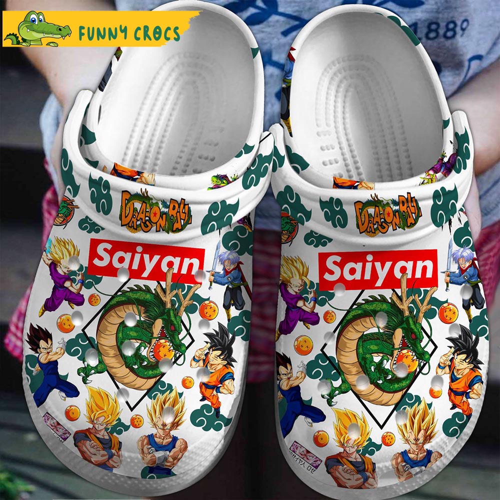 Supper Saiyan Dragon Ball Z Crocs Slippers