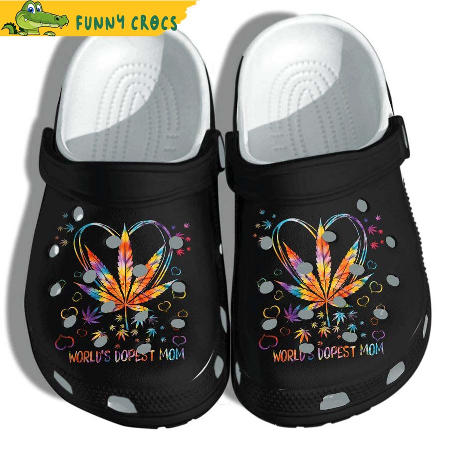 World's Dopest Mom Crocs For Women