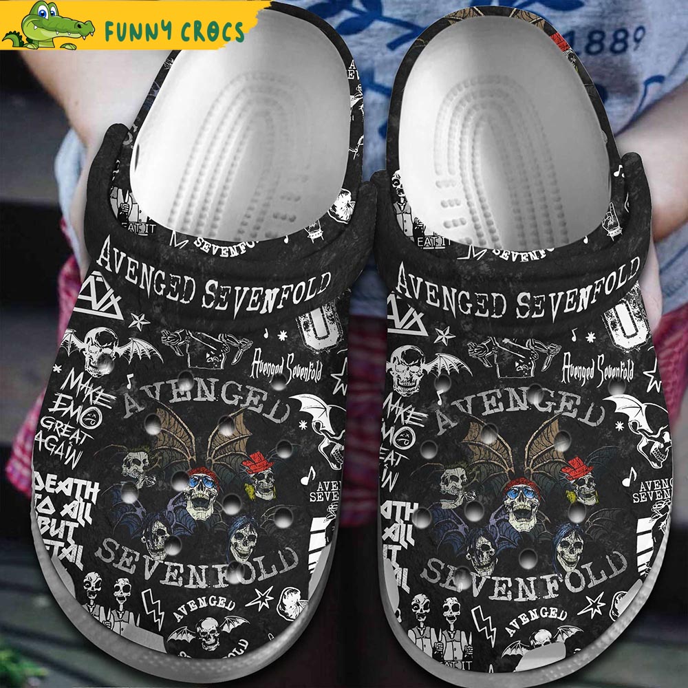 Avenged Sevenfold Band Music Crocs