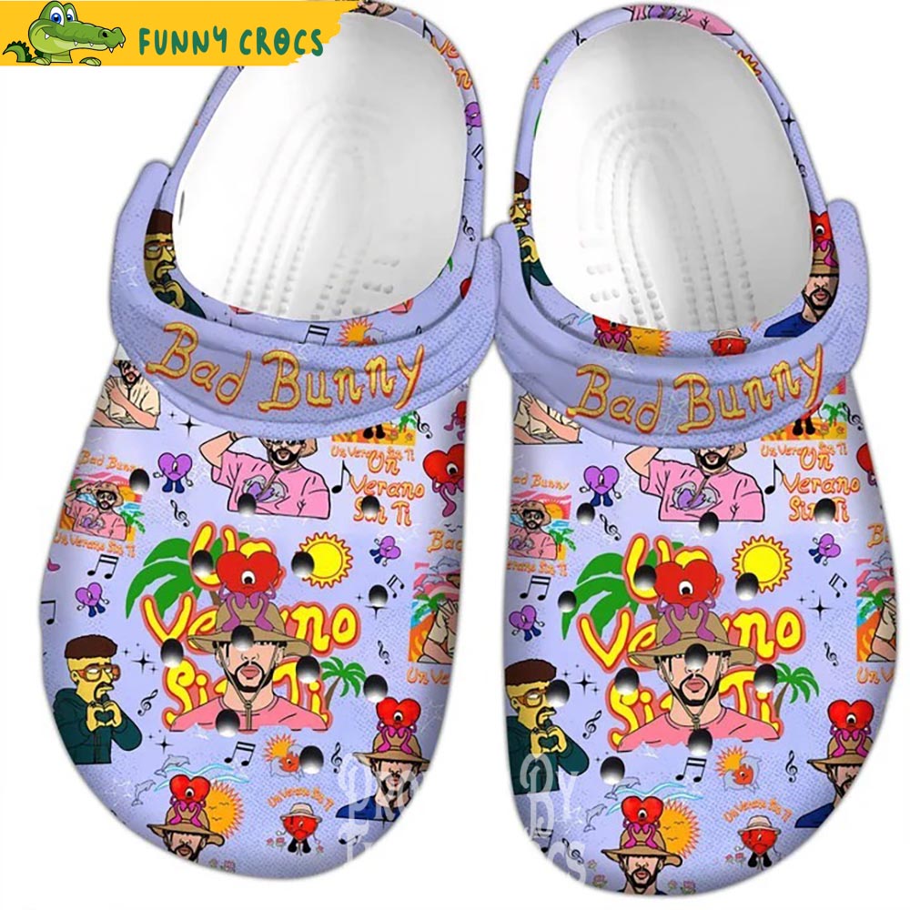 Bad Bunny Un Verano Sin Ti Funny Crocs