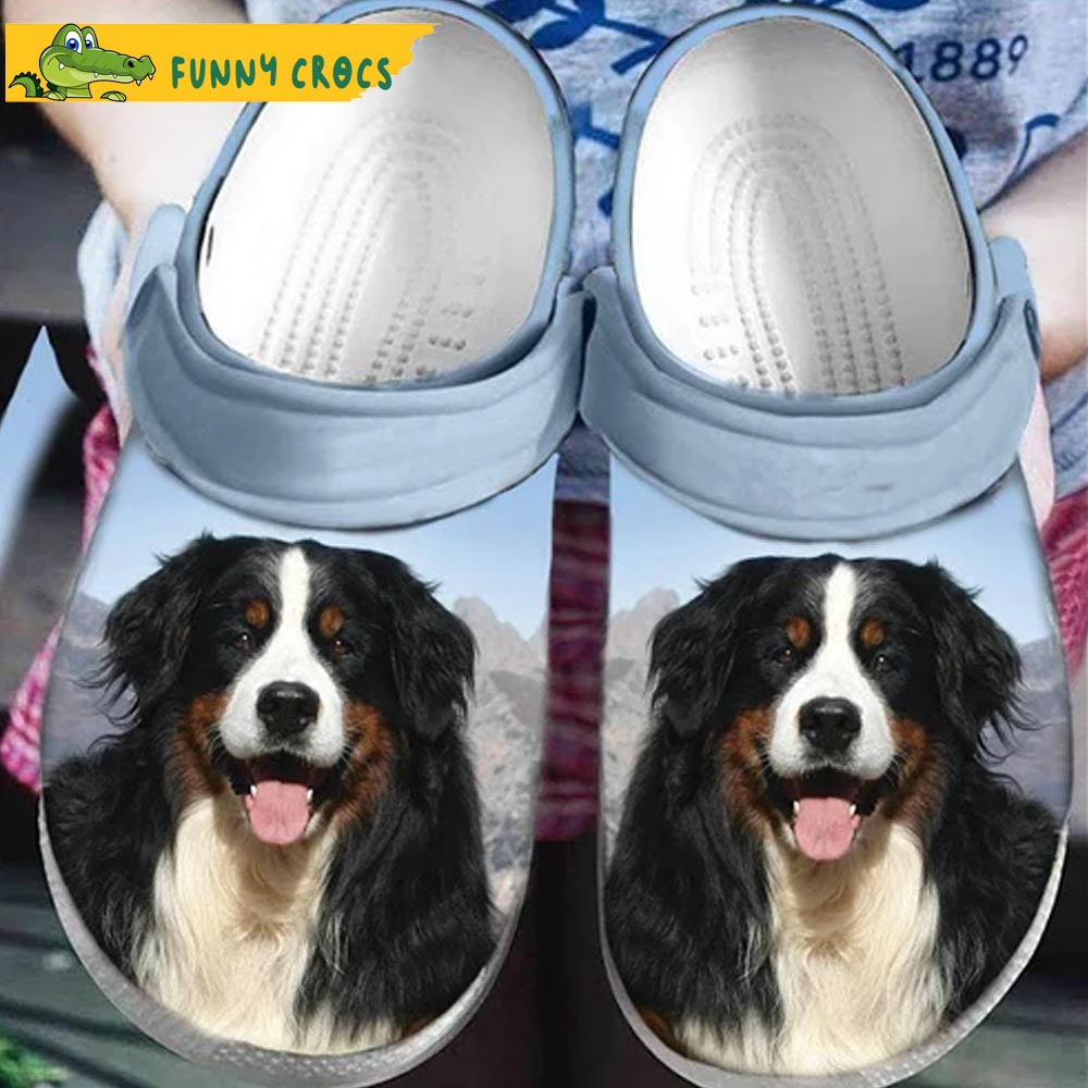 Bernese Mountain Crocs By Funny Crocs