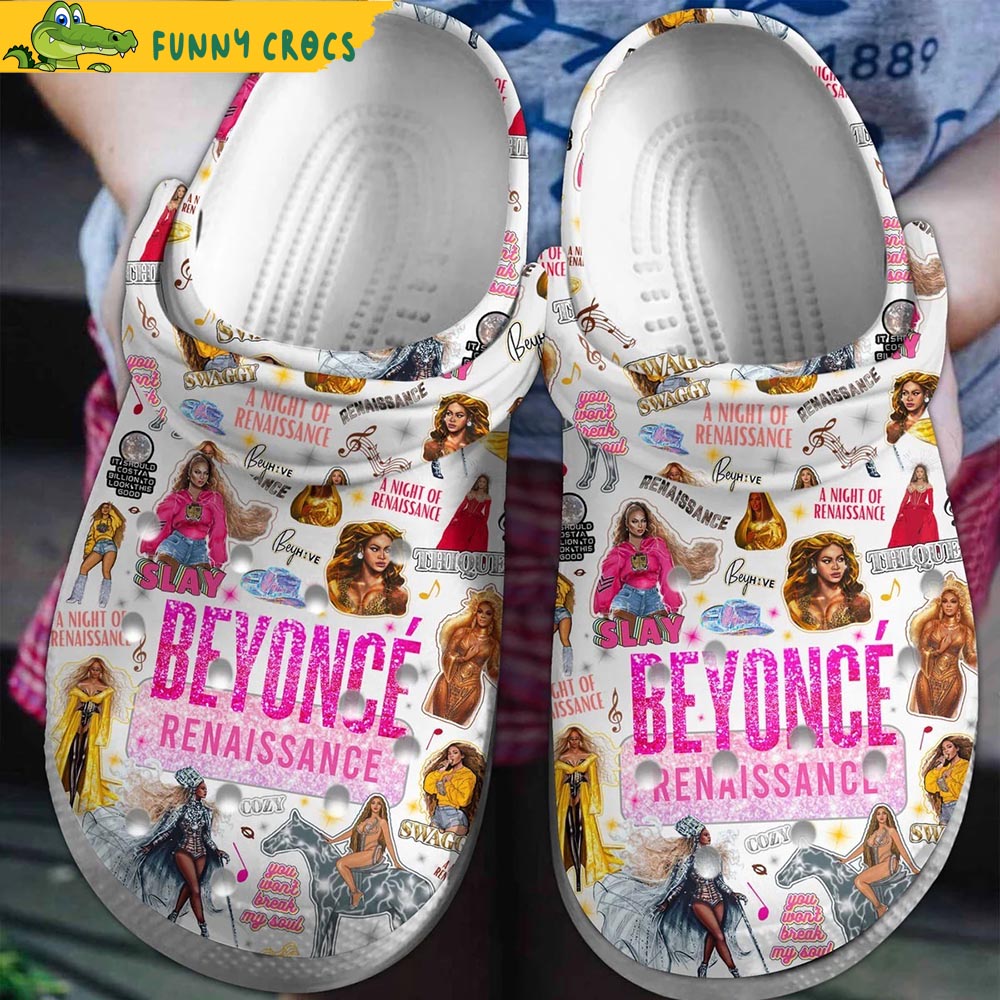 Beyonce Renaissance Funny Crocs