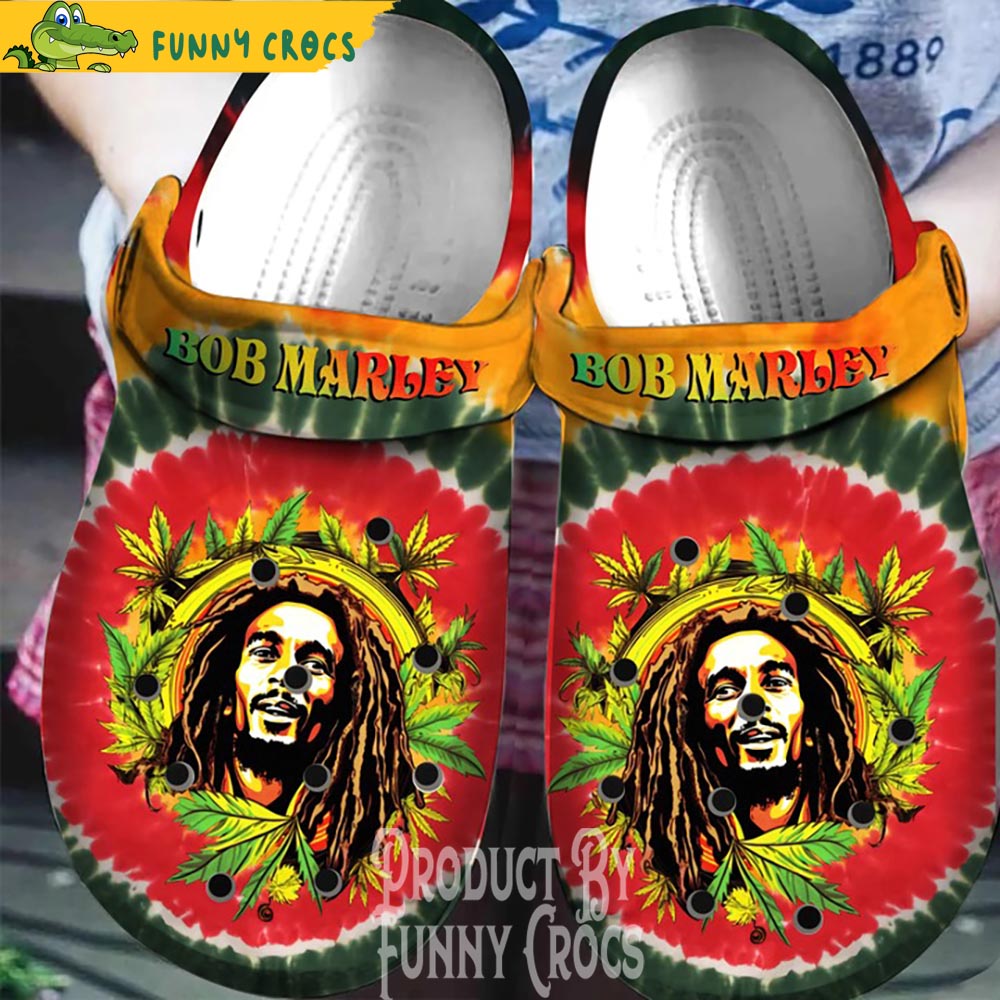 Bob Marley Weed Crocs