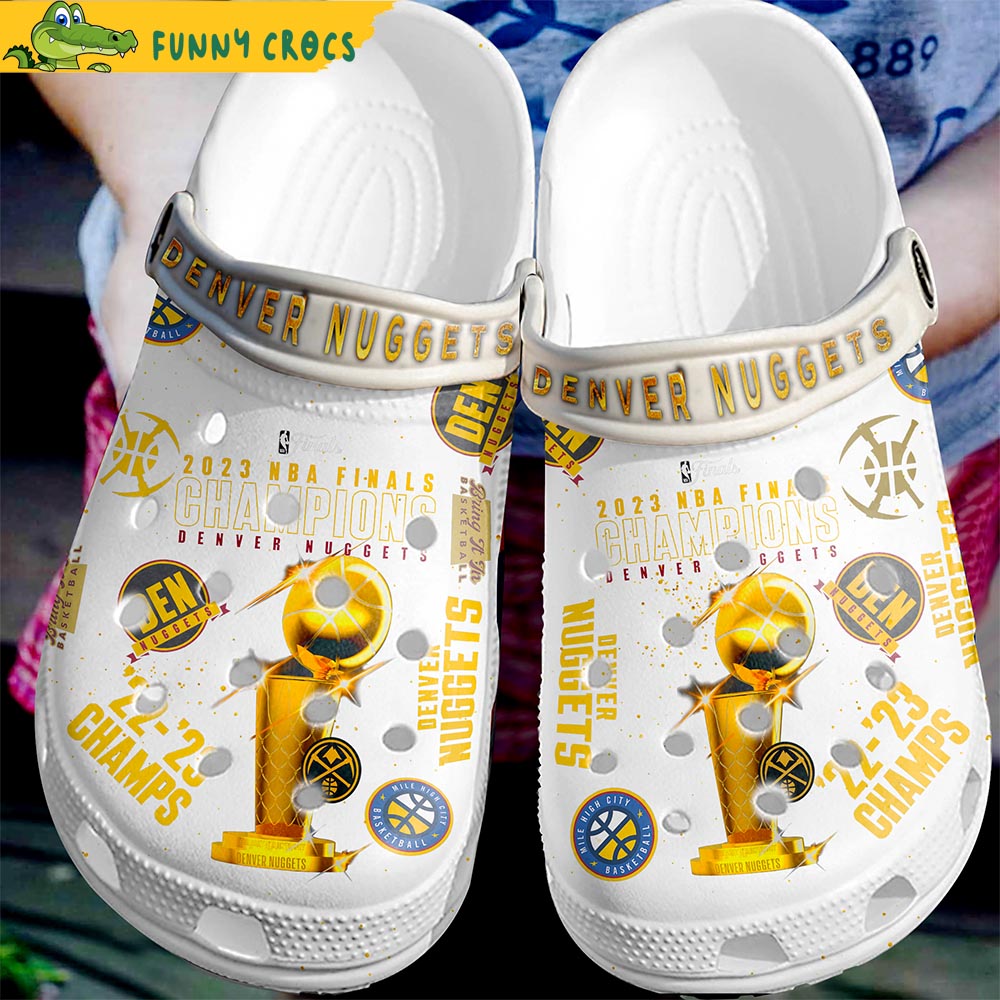 Denver Nuggets 2023 Champions NBA Crocs