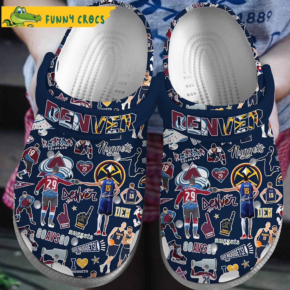 Denver Nuggets NBA Basketball Sport Crocs