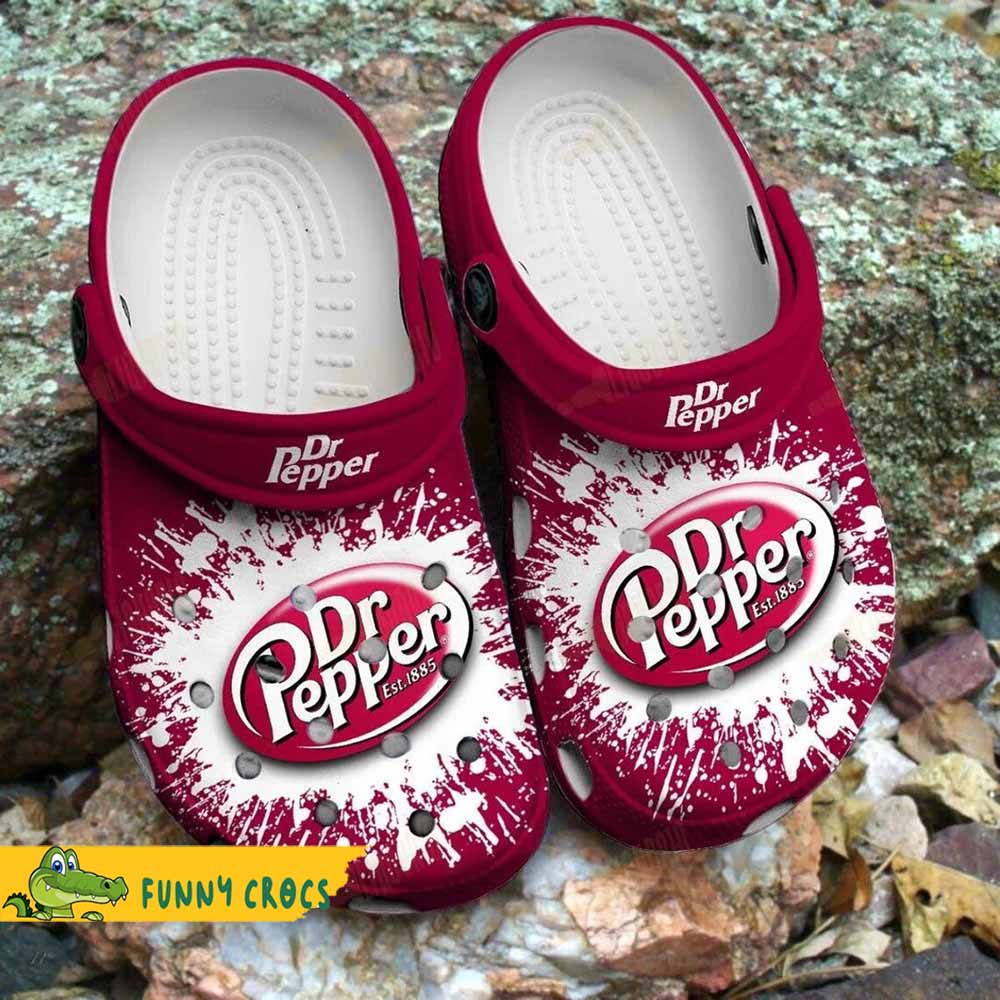 Dr Pepper Crocs