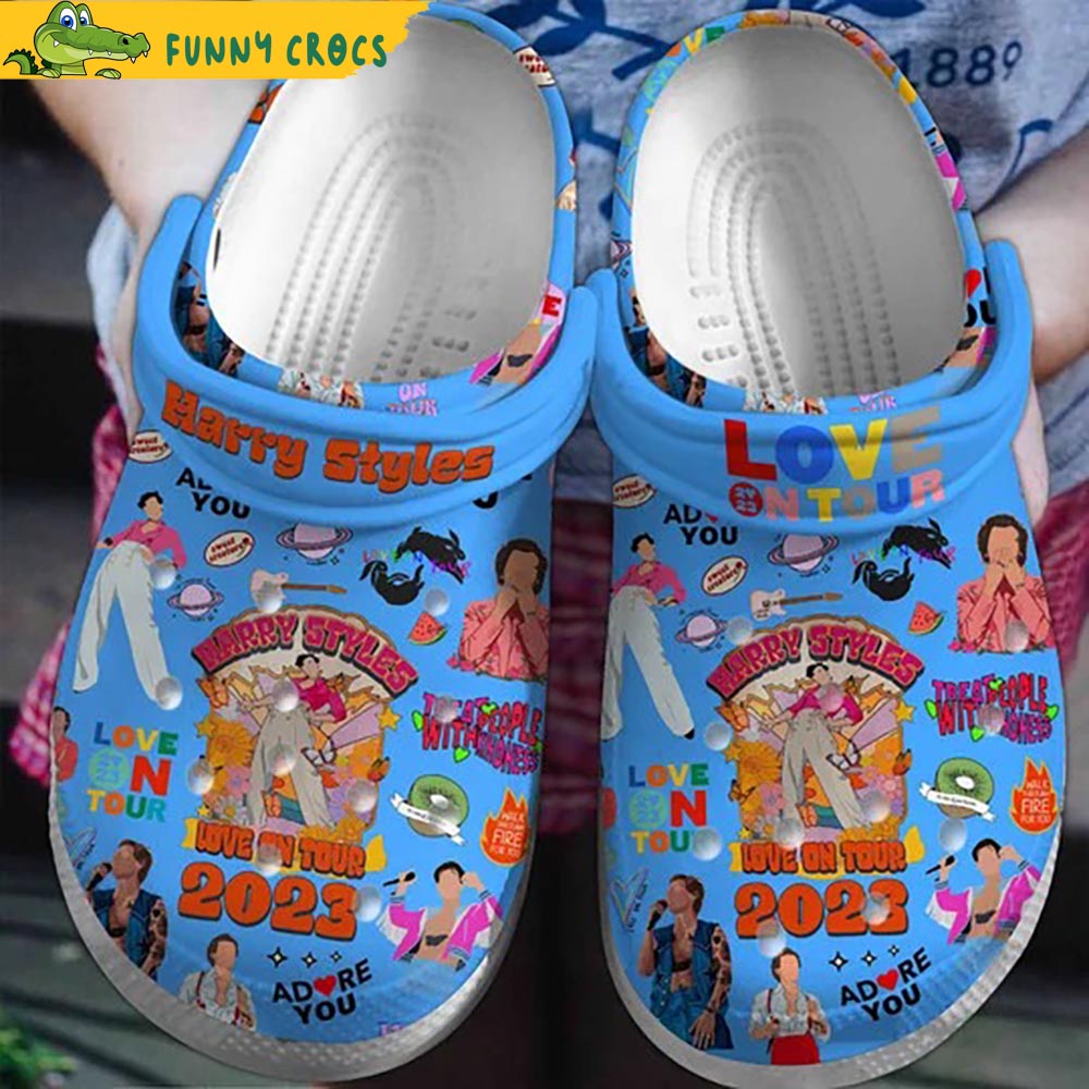 Harry Styles Tour 2023 Music Crocs