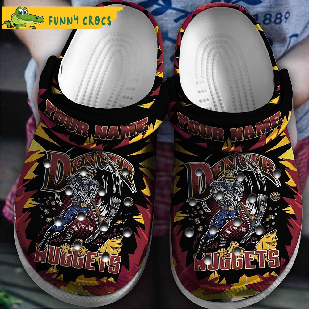 Personalized Denver Nuggets NBA Crocs