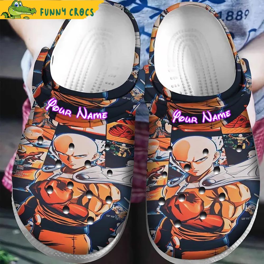 Personalized One Punch Man Saitama Crocs