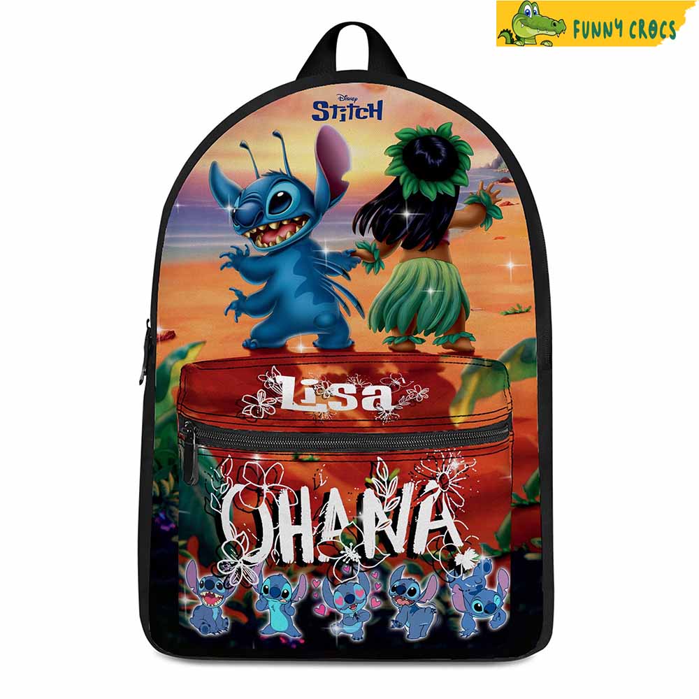 Personalized Stitch Backpack