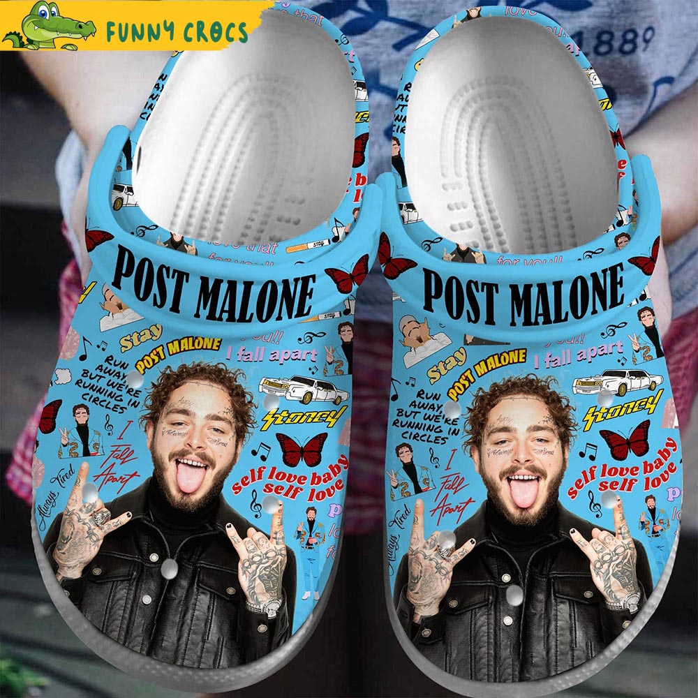 Post Malone Crocs Slippers