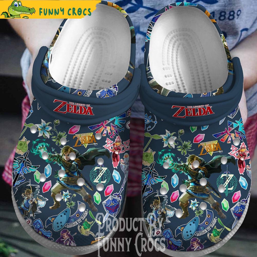 The Legend Zelda Crocs Shoes