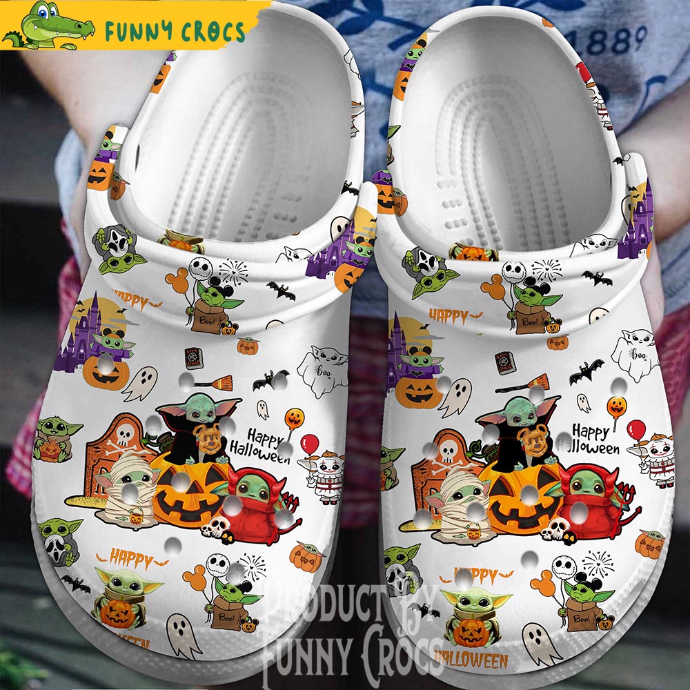 Baby Yoda Halloween Star Wars Crocs