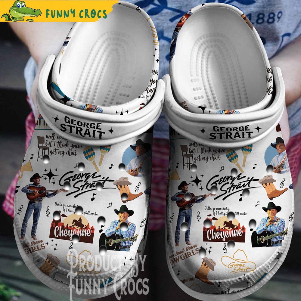 George Strait Tour 2023 Music Crocs