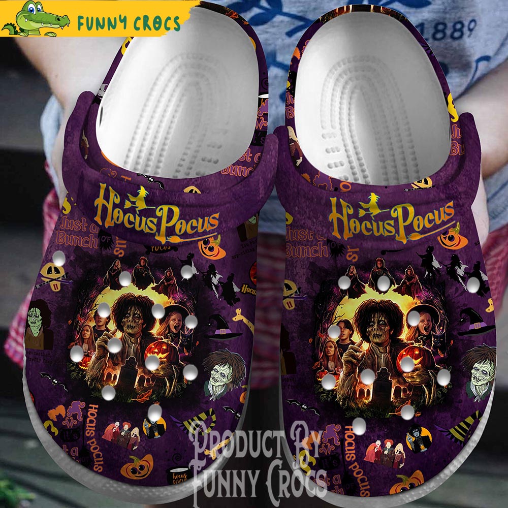 Halloween Hocus Pocus Childrens Crocs Shoes