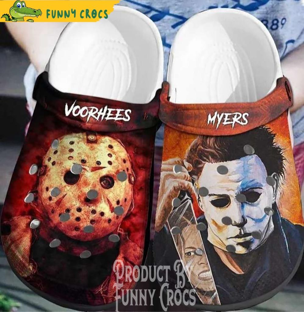 Jason Voorhees Vs Michael Myers Halloween Crocs