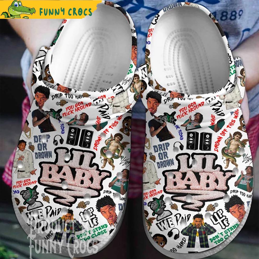 Lil Baby Tour 2023 Music Crocs