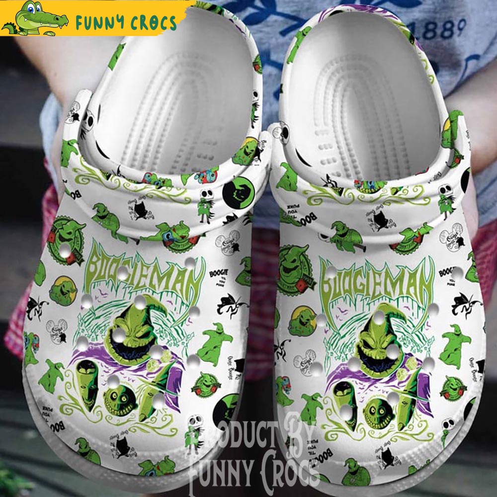 Nightmare Before Christmas Oogie Boogie Crocs Shoes