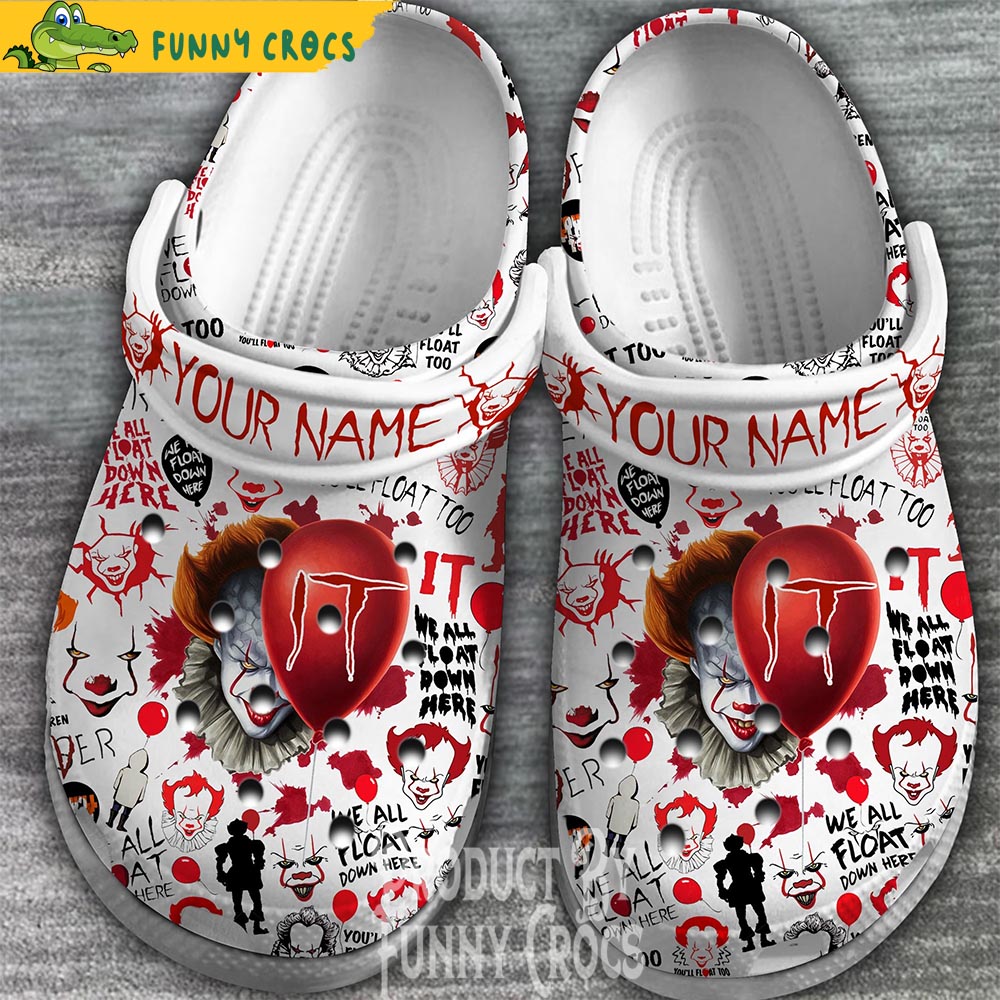 Personalized It Pennywise Movie Halloween Crocs