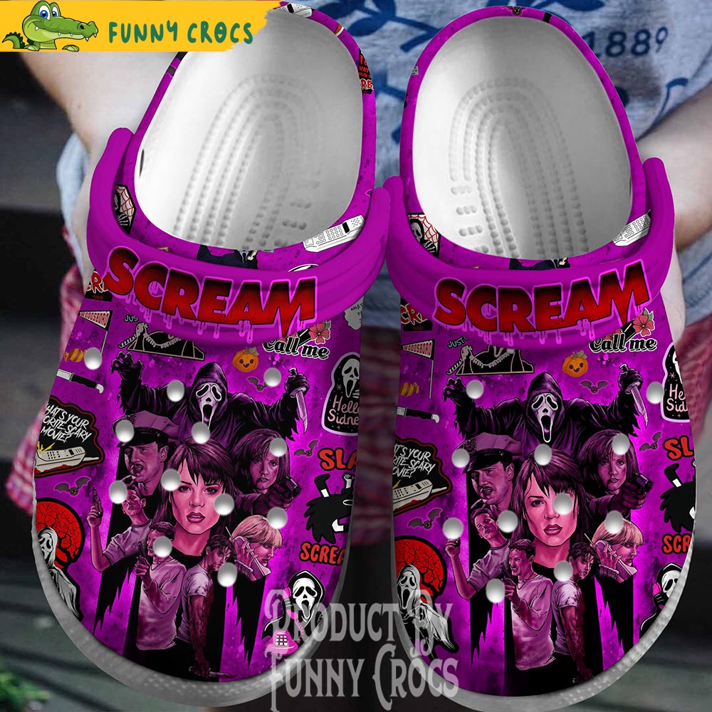 Scream 6 Movie Halloween Crocs