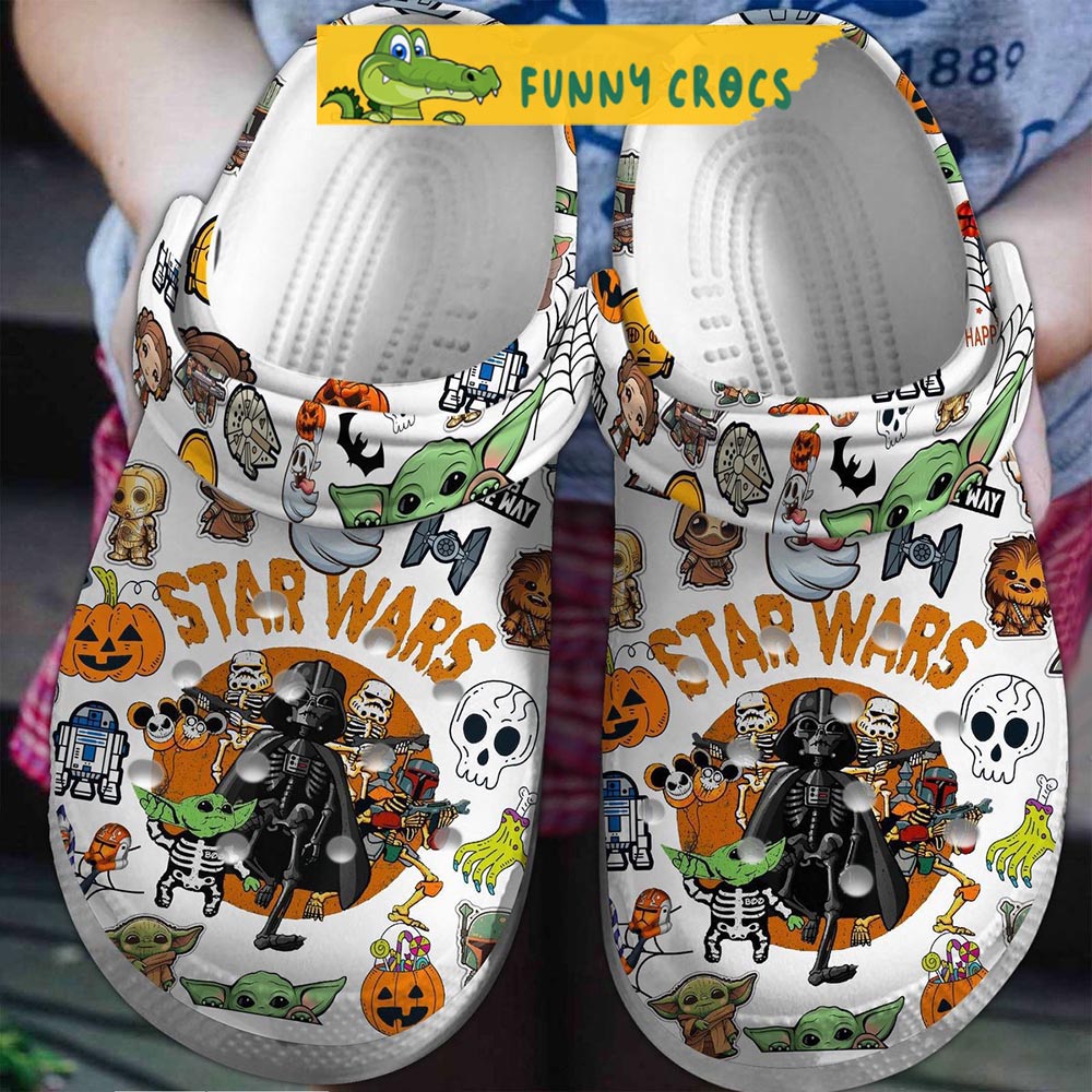 Star War Baby Yoda Halloween Crocs Shoes