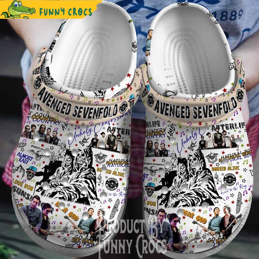 Avenge Sevenfold Nightmare Crocs Shoes