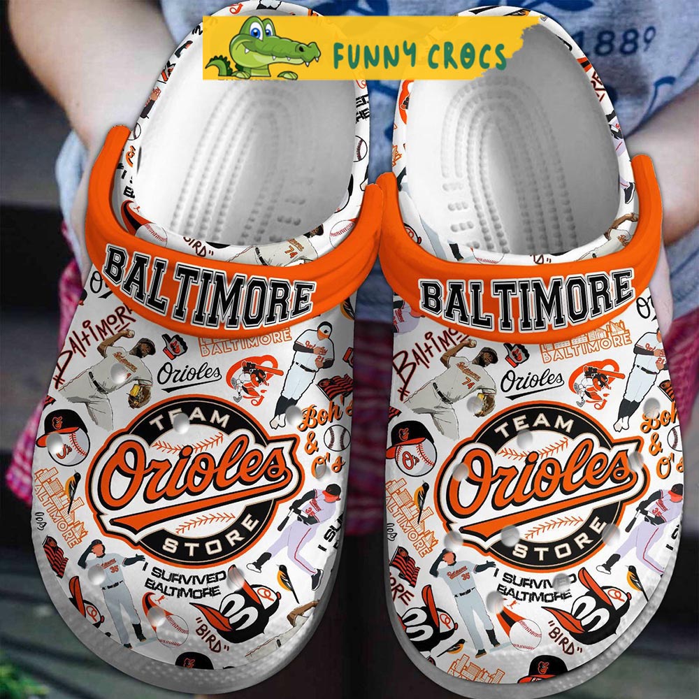 Baltimore Orioles Team Store Crocs Shoes