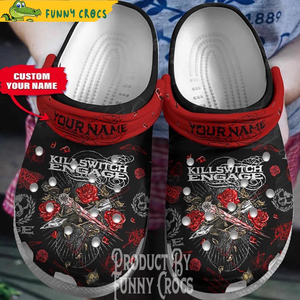 Custom Kill Sweet Engage Band Crocs Shoes